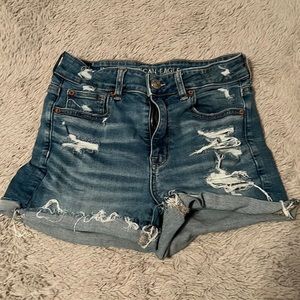 American Eagle ‘Super Stretch Line’ Jean Shorts (Size 6)